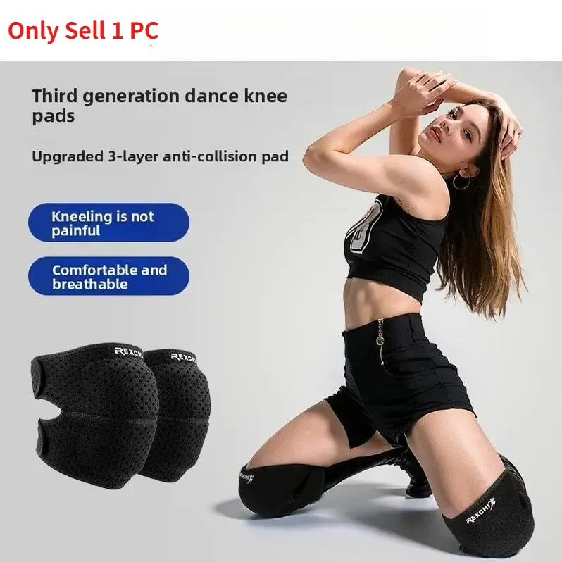 Outdoor Athletic Knee Pads - Flexible, Durable, Thick Anti-Collision Protective Gear, Dance Knee Protectors for Dancers, Running, Motorcycle Riding, Knee Pads For Dancers