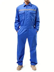 Reflective Wearable Workwear, High-Density Anti-Scratch Fabric, Multiple Pockets Design, Safe & Comfortable All-Day Use