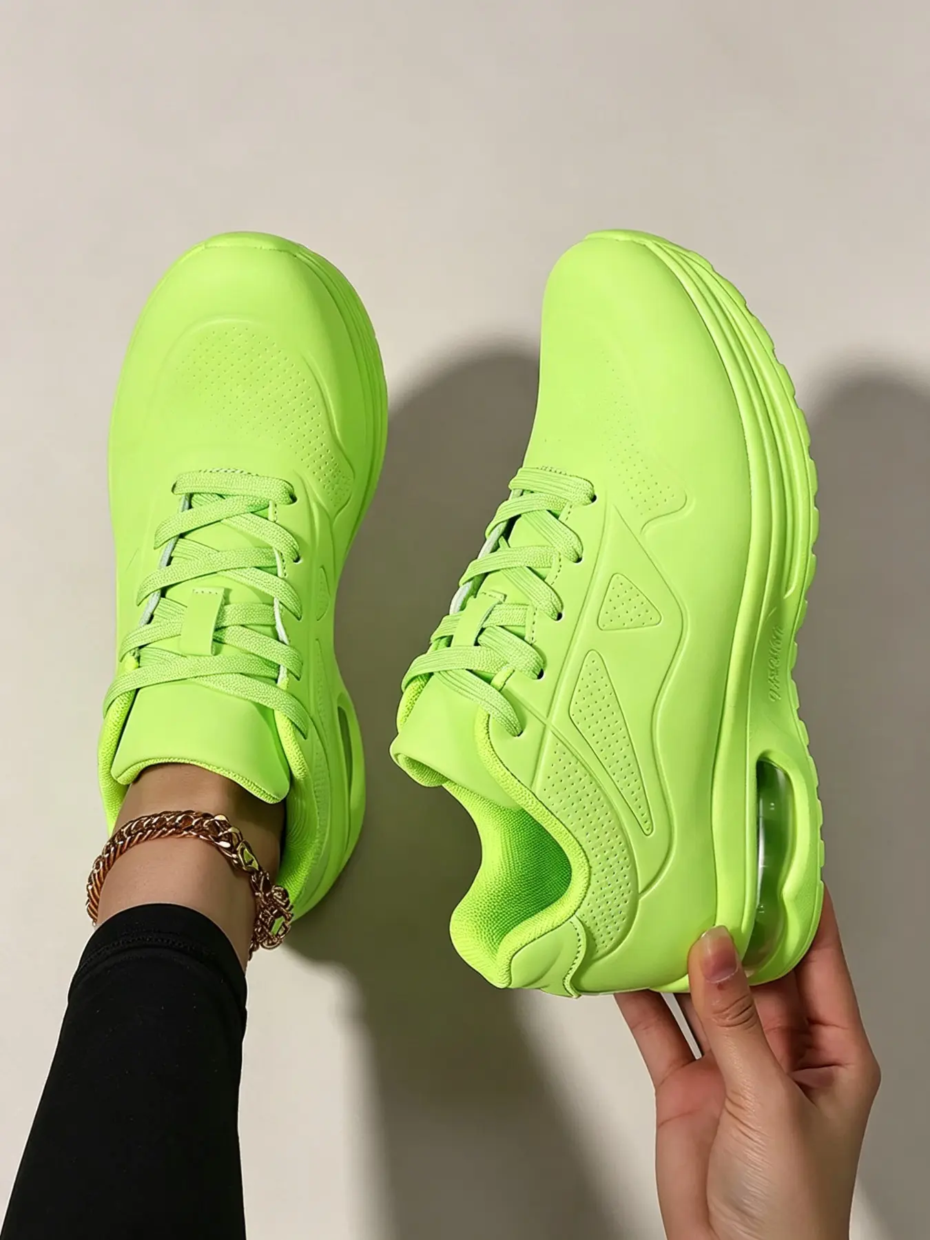 Women's Fashion Air Cushion Sneakers, Outdoor Casual Running Shoes, Multiple Colors Available, Breathable & Non-Slip, for Daily Wear
