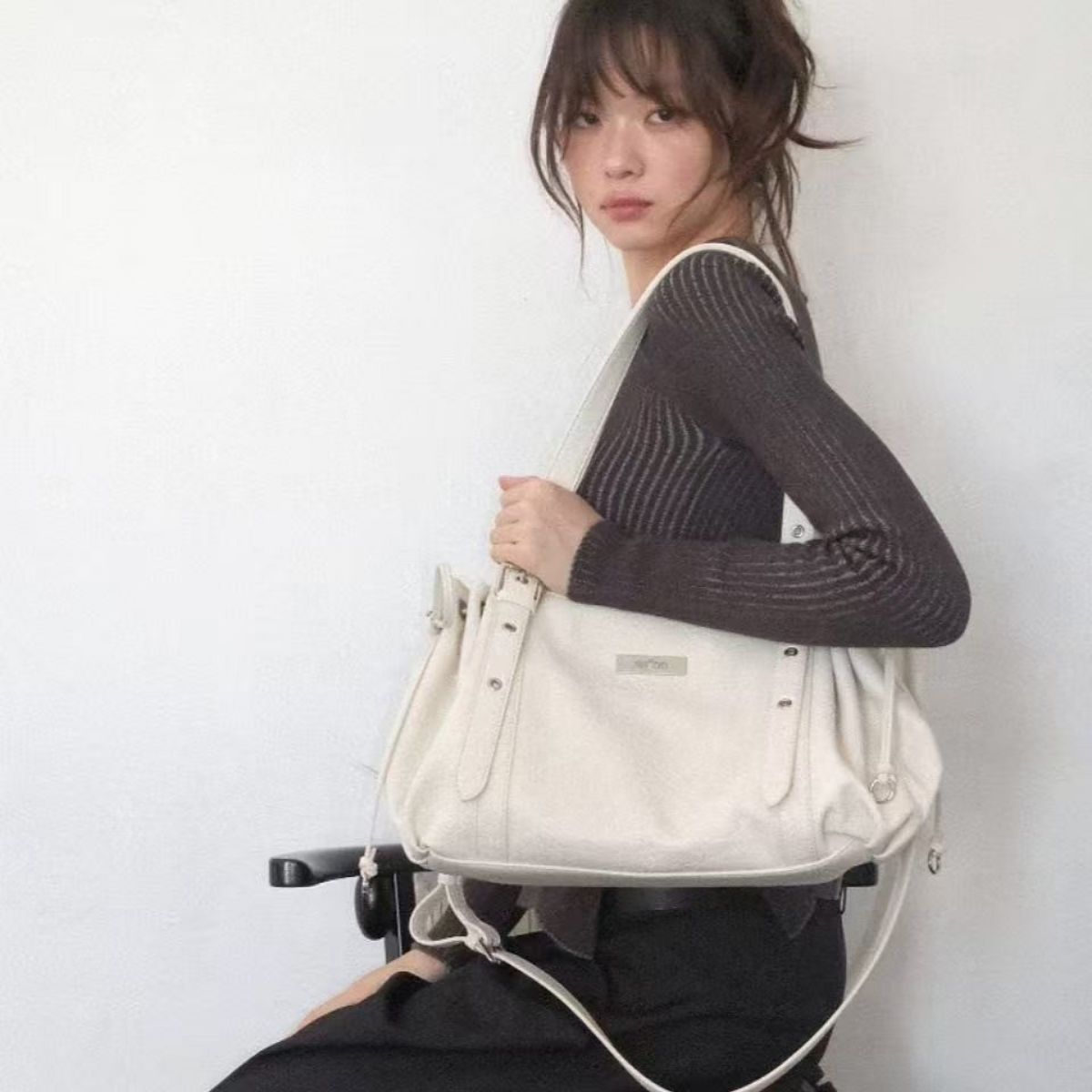 Quality Large Capacity Tote Bag Casual Handbag Shoulder Crossbody