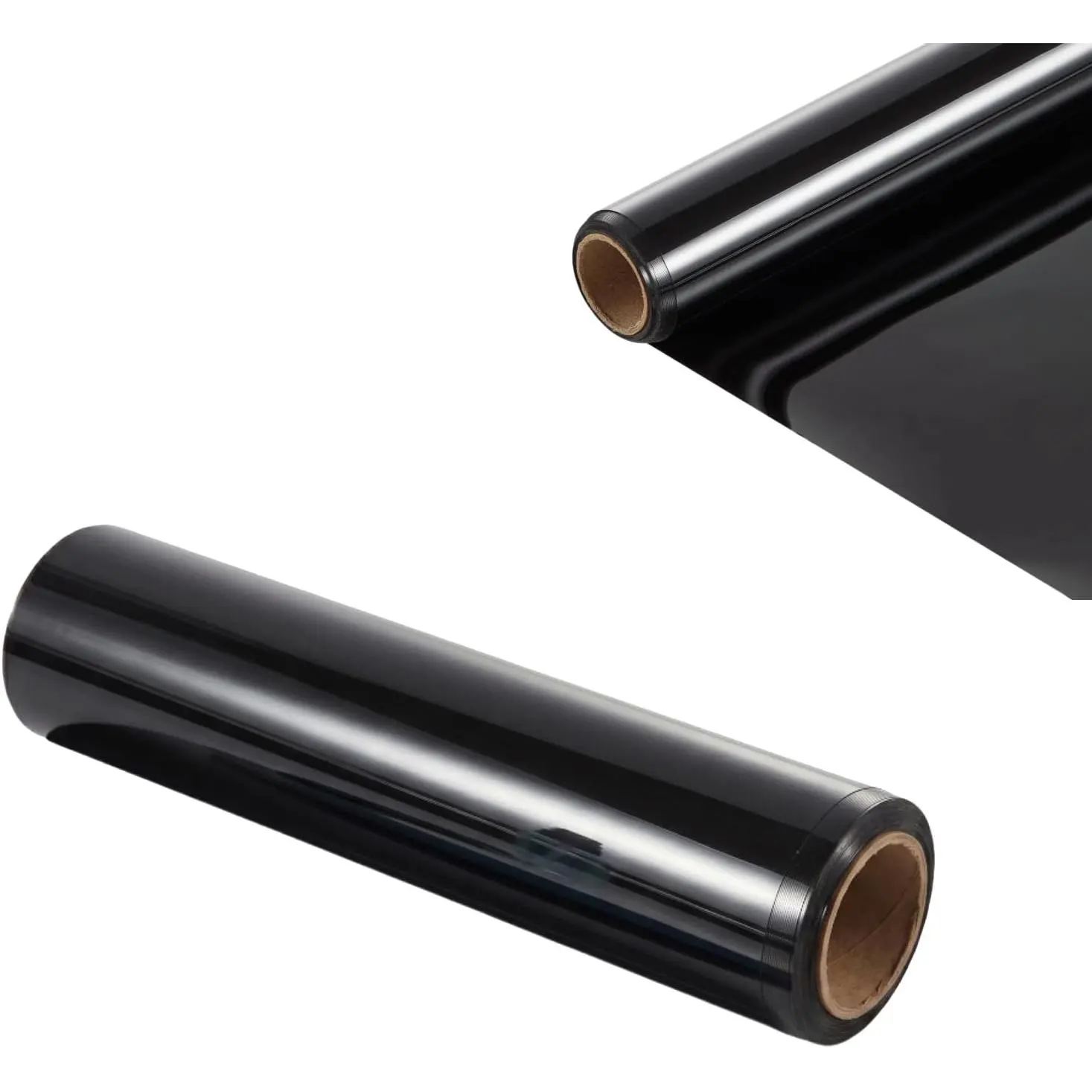 5% VLT Ceramic  Window Tint Film, 19.6 in x 16.4 Ft Anti Glare -Way Daytime  Tint Roll,  Sun & Heat Protection Film, Cuttable DIY Accessory for Side & Rear Windows (Black)
