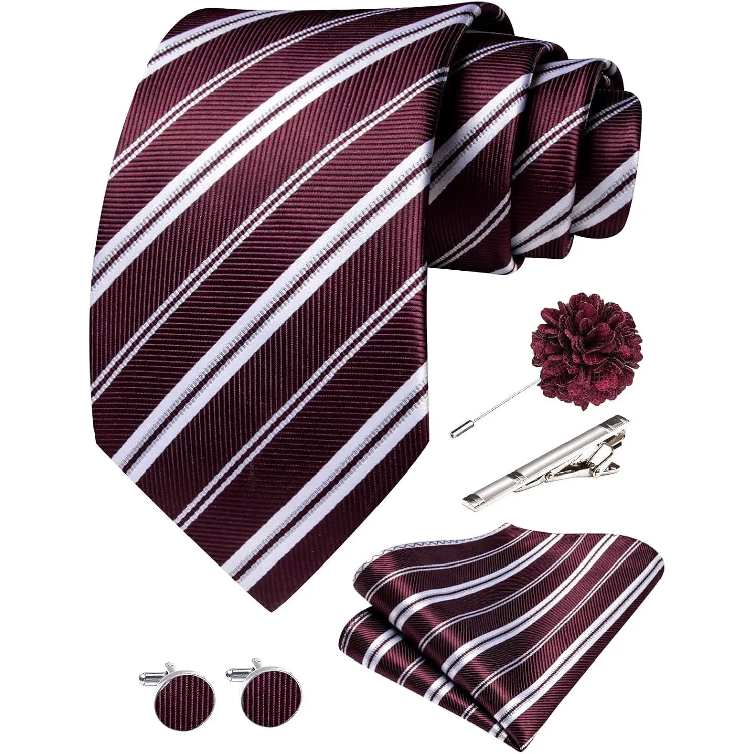 Burgundy White