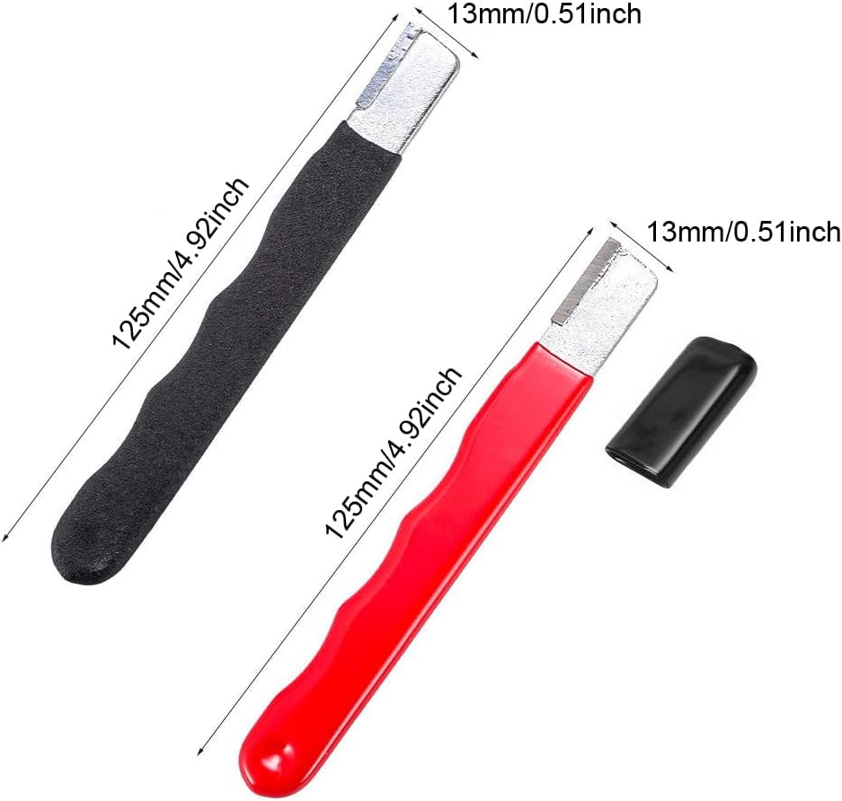 4 Pack Pruning Shears Blade Sharpener Mini Portable Quick Edge Sharpening Carbide Knife Sharpeners for Garden Tool Trimming Knives Cutter Scissor Axe Clipper Pruners Kitchen Garage Outdoor