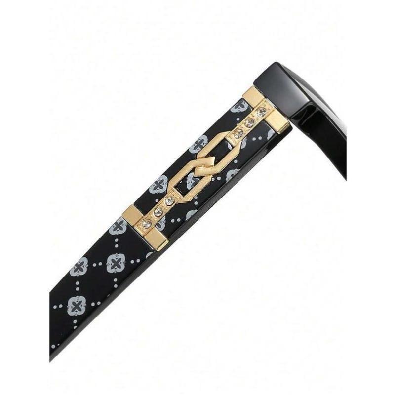 Unisex Retro Cat-Eye Sunglasses, Stylish Rectangular Frame with Classic Tinted Lenses, Face-Slimming Trendy Shades for Casual Wear & Spring Outdoor Activities