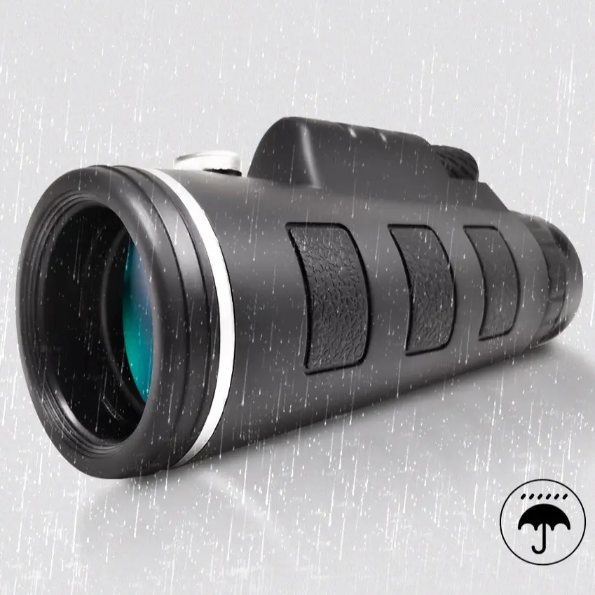 10x42 Single Tube Monocular Portable Telescope, Anti-Slip Design, Comfortable Grip, High-Definition Imaging, Ideal for Office and Teaching, Perfect for Students