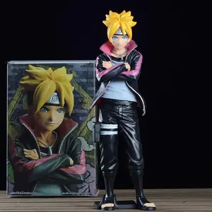 Naruto Boruto Figure, Uzumaki Boruto Anime Desktop Decor, Collectible Model Gift, Perfect for Fans, Ideal Desk Accessory