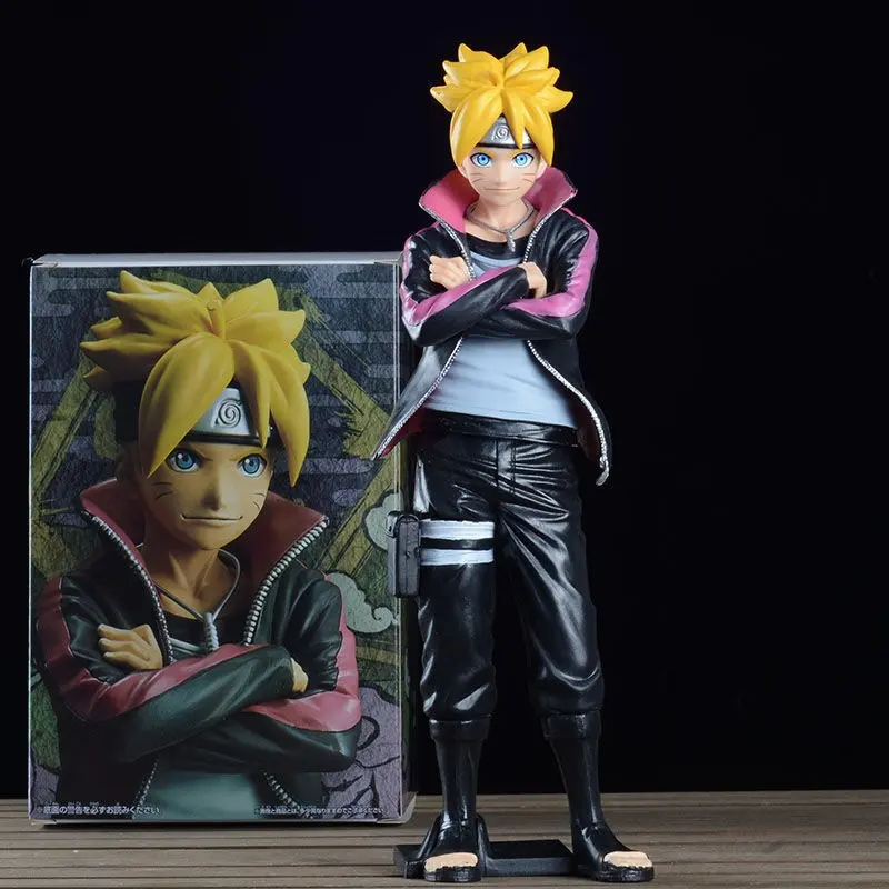 Naruto Boruto Figure, Figurine, Anime Figures, Uzumaki Boruto Anime Desktop Decor, Collectible PVC Figure Model Gift, Perfect for Fans, Ideal Desk Accessory