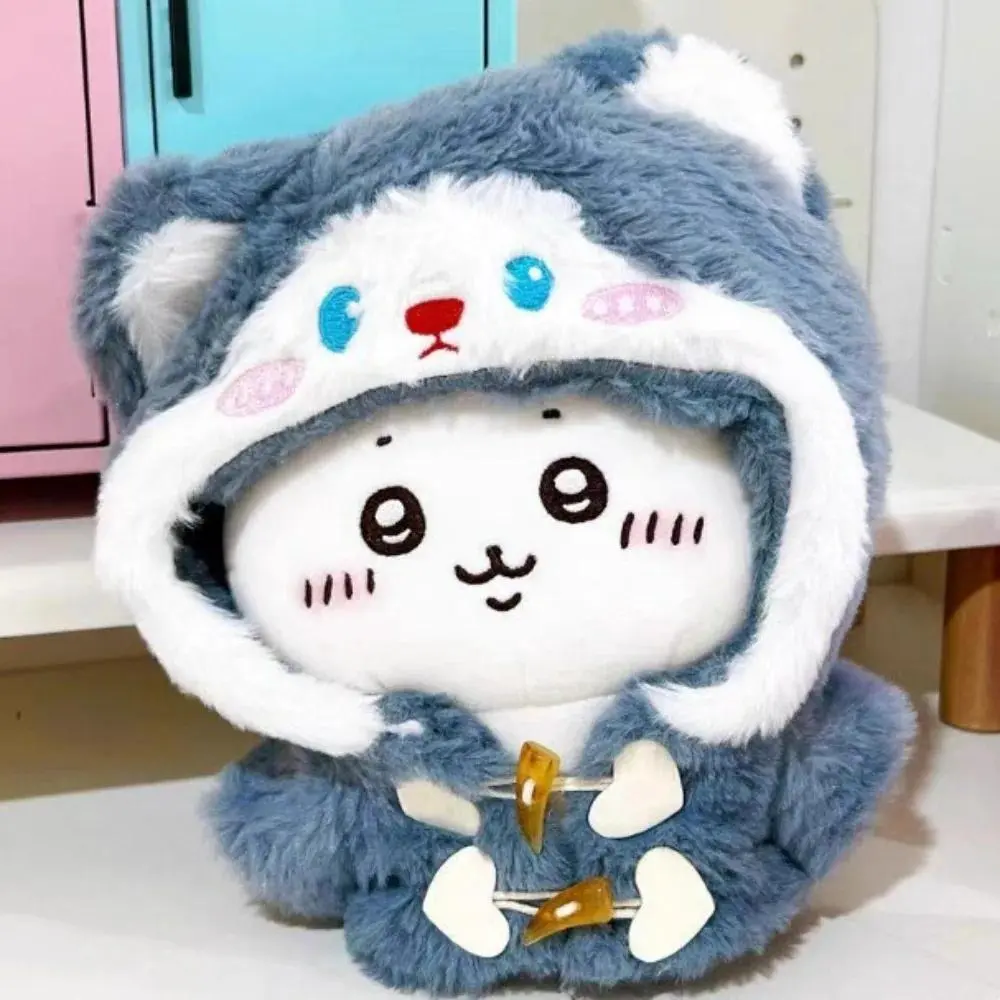 20cm Chiikawa Hachiware Figure Matching Usagi Costume Cute Cartoon Plaything Collectible Ornament Accessory for Anime Enthusiast