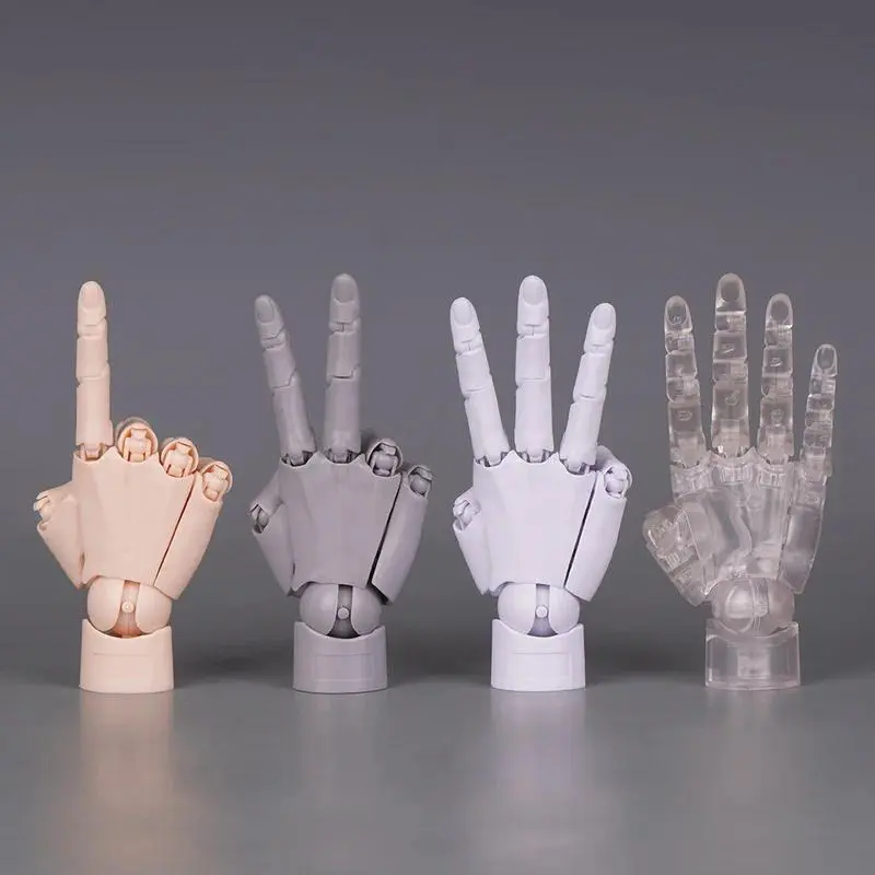 2026 hot item New 10.5cm Human Hand Model With Movable Finger Joints 1:2 Simulation Palm  Desktop Ornamenttoy Twisted Egg Surprise Blind Box