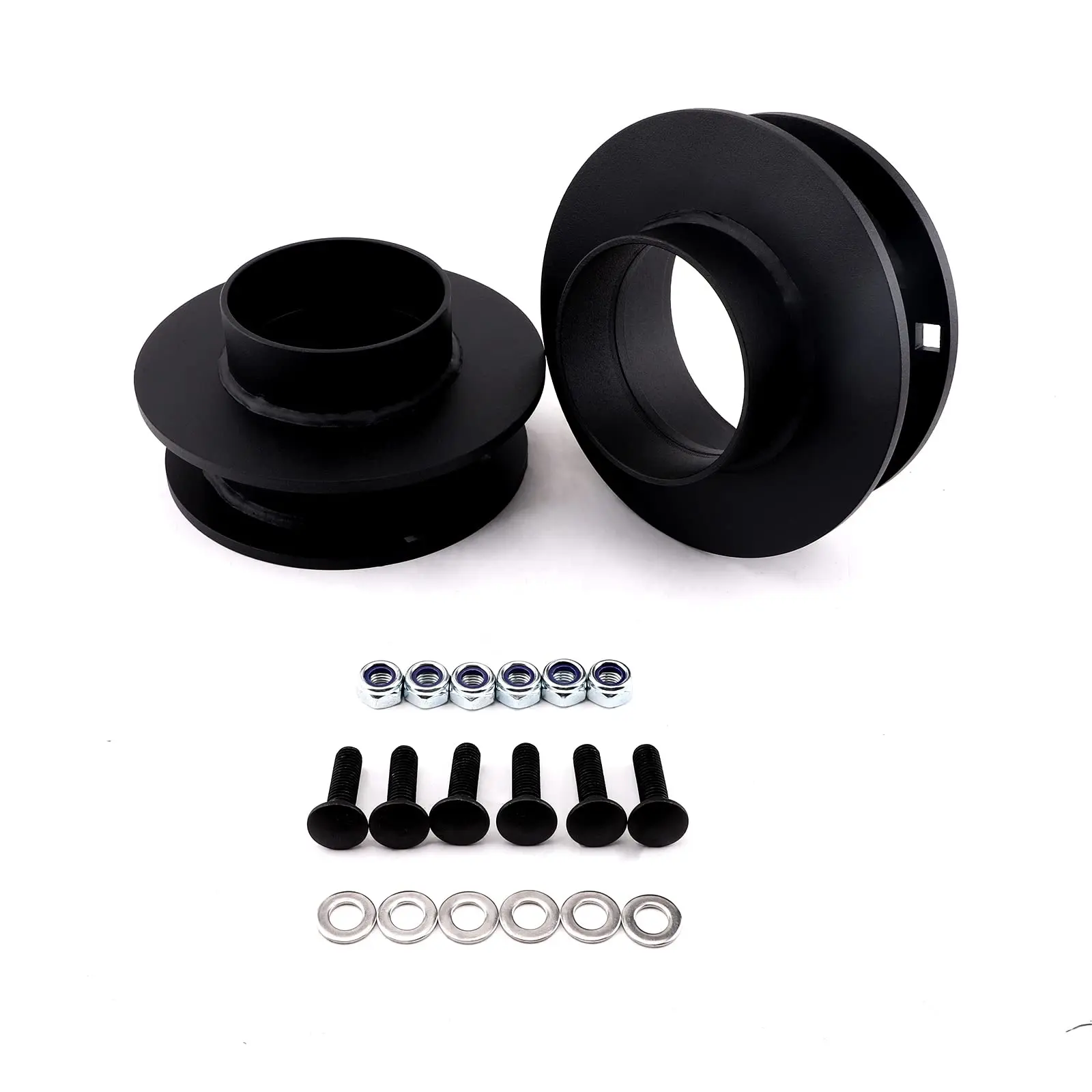 GARVEE3 Inch Front Strut Spacer Leveling Lift Kit for Ram 2500/3500 Trucks - Aluminum Billet Suspension Lift for Easy Installation and Compatibility with Larger Tires