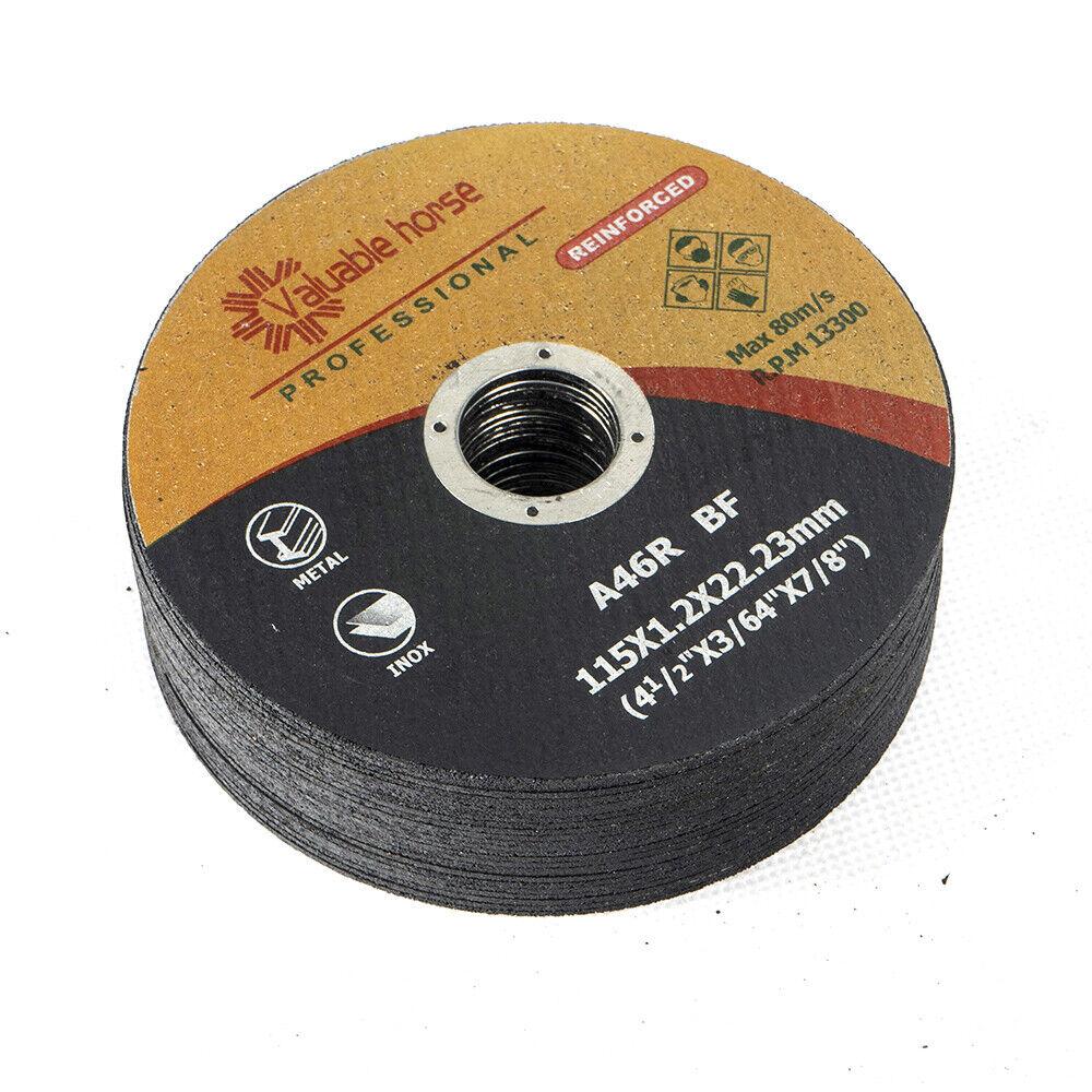 50 Pack 4.5 inch 1/16" Cutoff Wheels 4.5 Cutting Discs Stainless Steel & Metal,Metal and Stainless Steel Cut Off Wheels for Angle Grinders,Cut-Off Wheel, Angle Grinder Cutting Disc,General Purpose