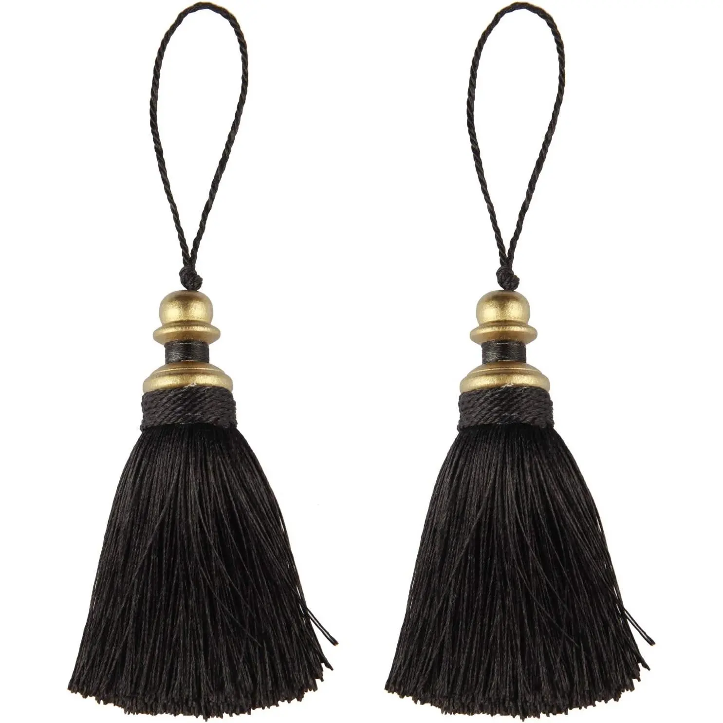 2 Pack Tassel Key Tassels with Loops,  Craft, DIY  Deco Accessories