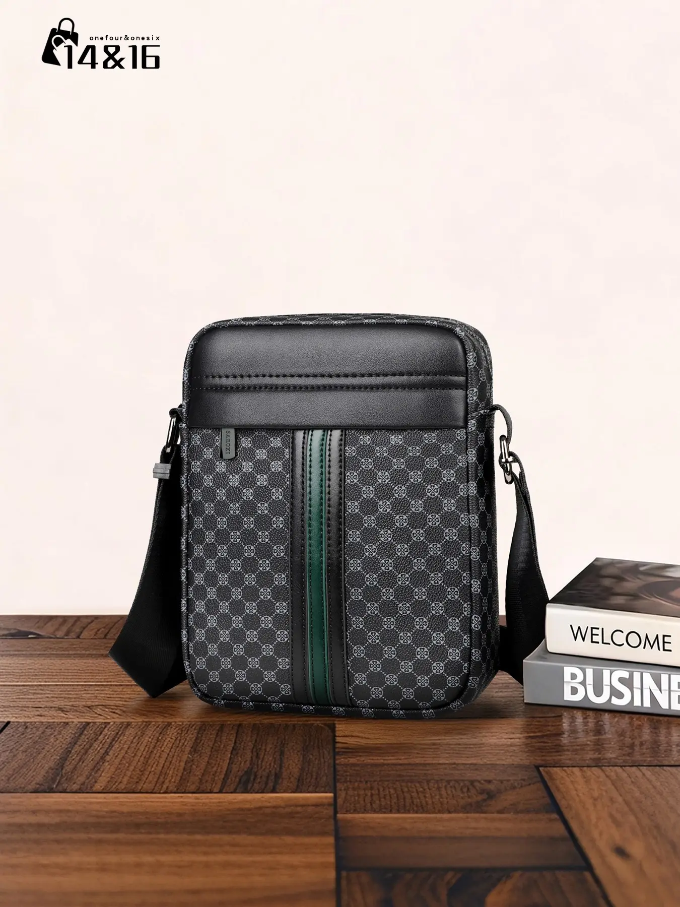 Men's Casual Large Capacity Messenger Bag, Unisex Nylon Crossbody Shoulder Bag, Perfect for Holidays and Travel, Ideal Gift for Men and Friends