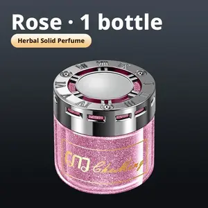 Car Freshener Gel, Long-Lasting Scent, New Car Scent, Women's Car Perfume, Odor Eliminator, Car Odor Remover, Solid Fragrance, High-Quality Mild Aroma, Automotive Decor