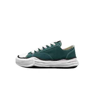 Mihara Sneakers Casual Trainer Low-Canvas with Signature Wavy Midsole Design for Men and Women Footwear