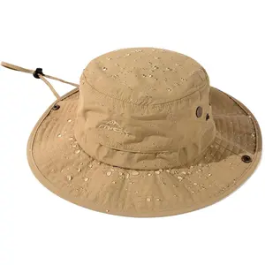 Rain XL XXL Large Size  Mens Sun Hats Fishing Bucket Boonie Beach UV Protection Wide Brim