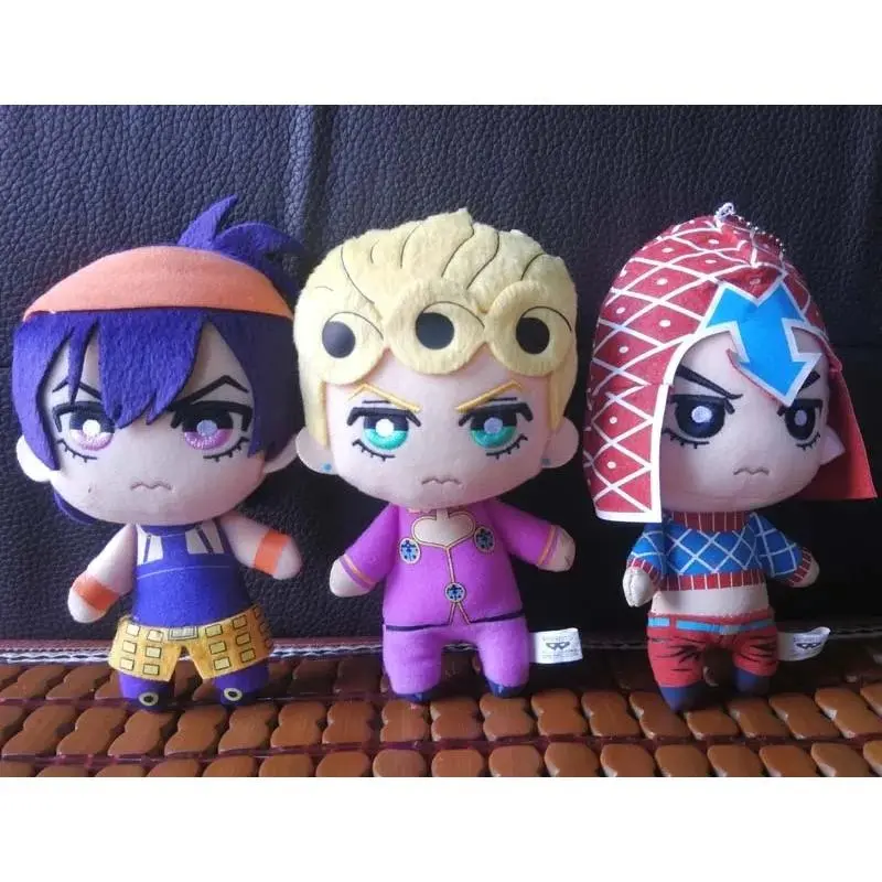 Jojoss Bizarre Adventure Golden Wind Plush Giorno Narancia Mista  stuffed plush toy doll new
