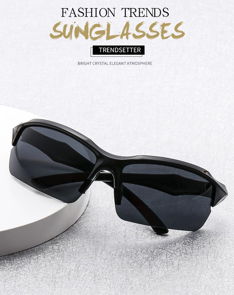 Unisex photochromic sunglasses, suitable for outdoor cycling day and night, men's sports fishing windproof goggles