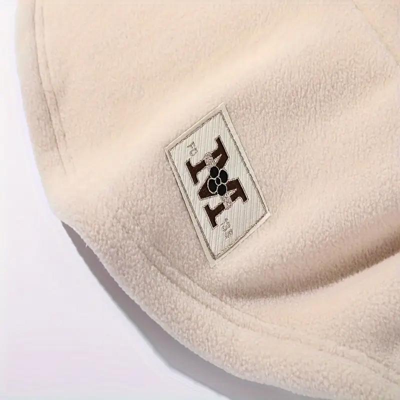 One-Piece Flannel Warm Mask Hat – Trending Windproof Winter Cycling Gear, Soft Thermal Fleece Hood with Built-In Neck Cover, Cozy Cold-Weather Protection for Outdoor Riding, Hiking & Daily Commuting