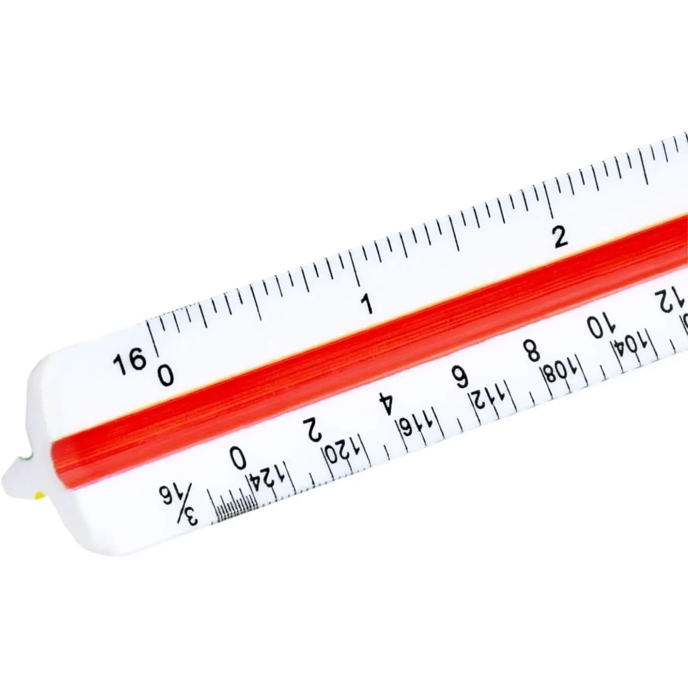 Architect Scale Ruler, Drafting Triangle Ruler, 12 Inch