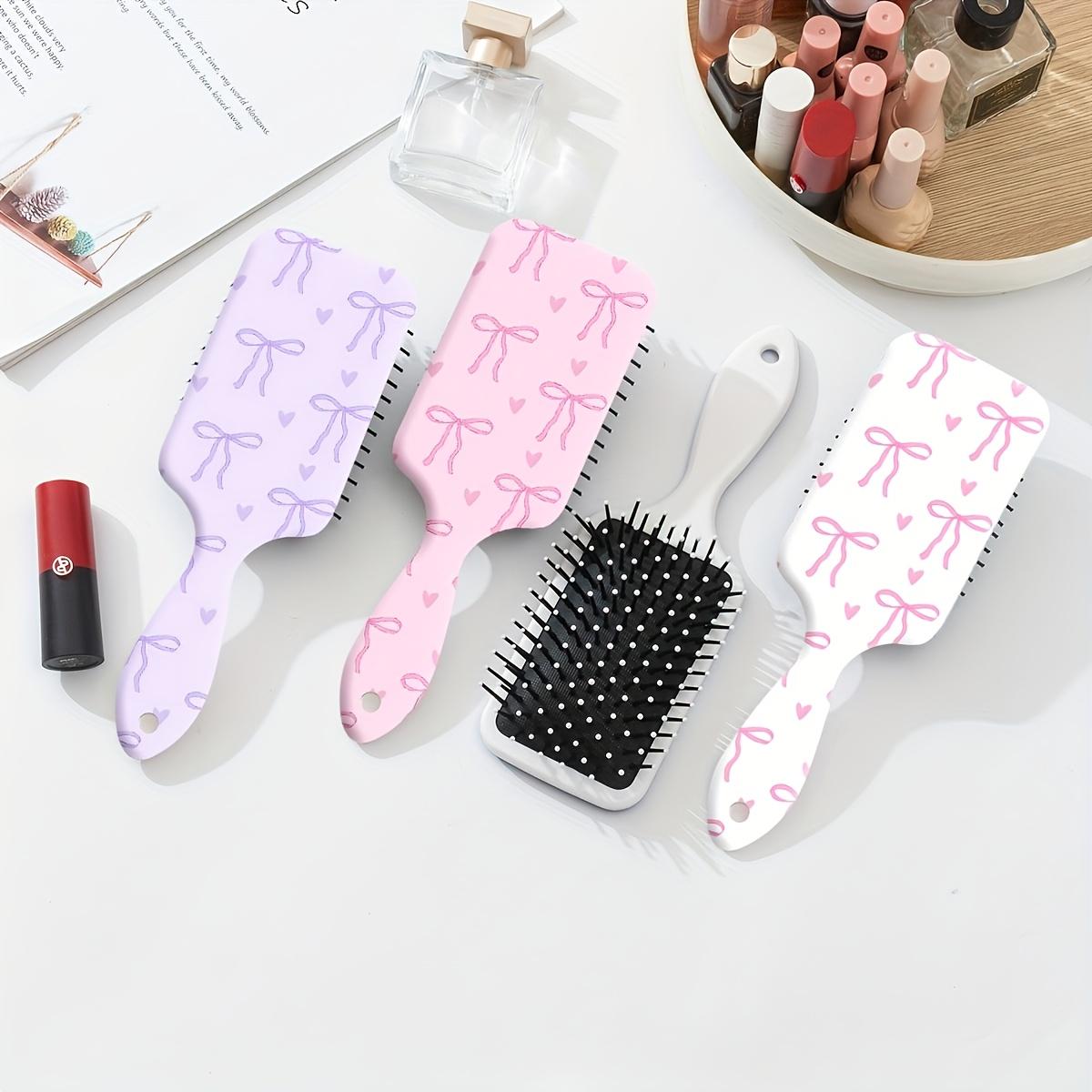 1pc/Beautiful Bow Popular Cute Pictures Multicolor Massage Scalp Comb