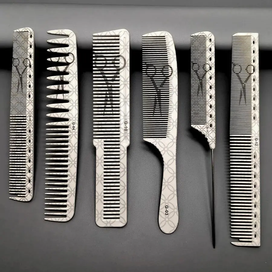 Beautiful and Functional Hairdressing Comb, Professional Styling and Cutting Comb for Hair Salon Stylists, Unisex Hair Cutting Comb, Tail Comb
