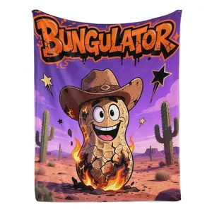 Arc Raiders The Burnt Peanut Goop Meme Blanket  Soft Funny Throw Blanket Cozy Lightweight Plush Portable Cover Blanket For Sofa,Warm Gift For Birthday,Christmas,Multiple Blanket