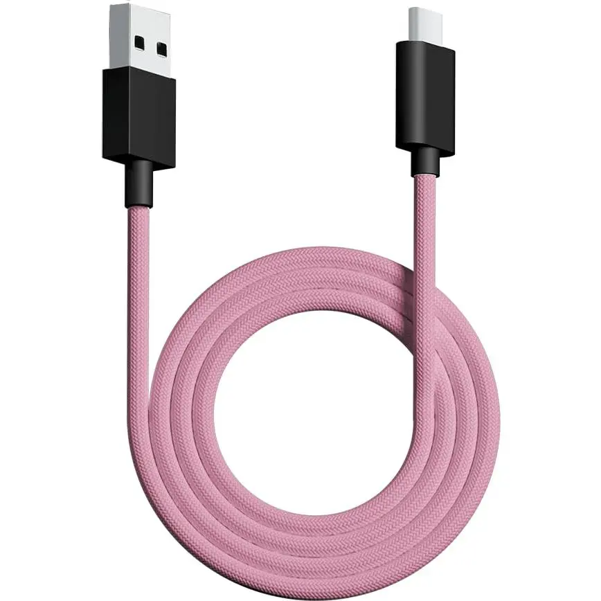 Ultra Custom Paracord Ultra Flexible USB C  for Gaming Keyboard, , , Double-Sleeved Mechanical Keyboard , 1.8M USB-A to USB-C ()