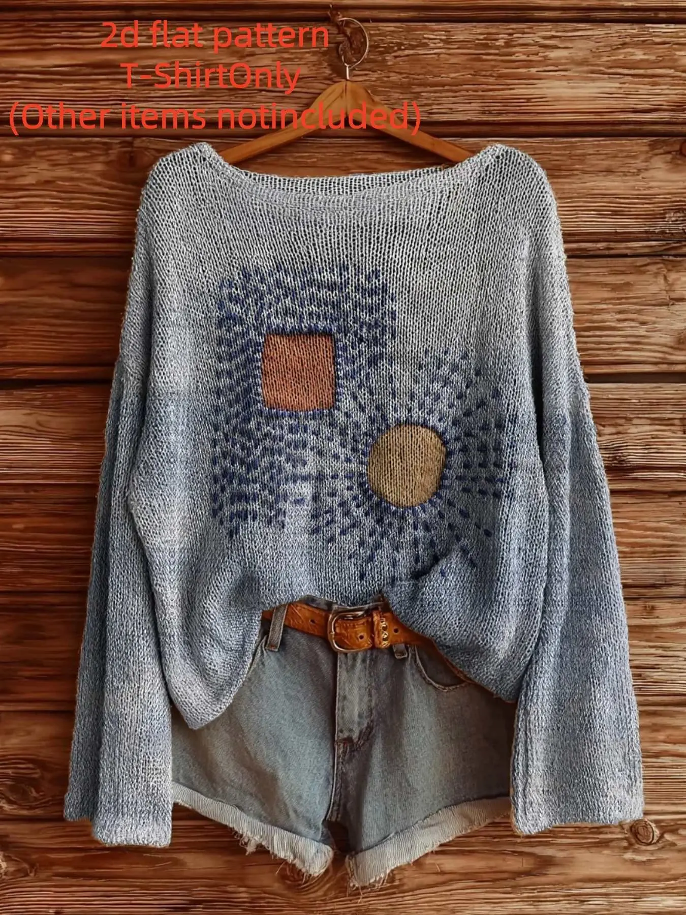 Women's Long Sleeve Top, Fall Winter Fashion, One-Shoulder Design, Digital Print, All Over Print, Trendy Ladies' Clothing, Casual Style, Casual Daily Tops