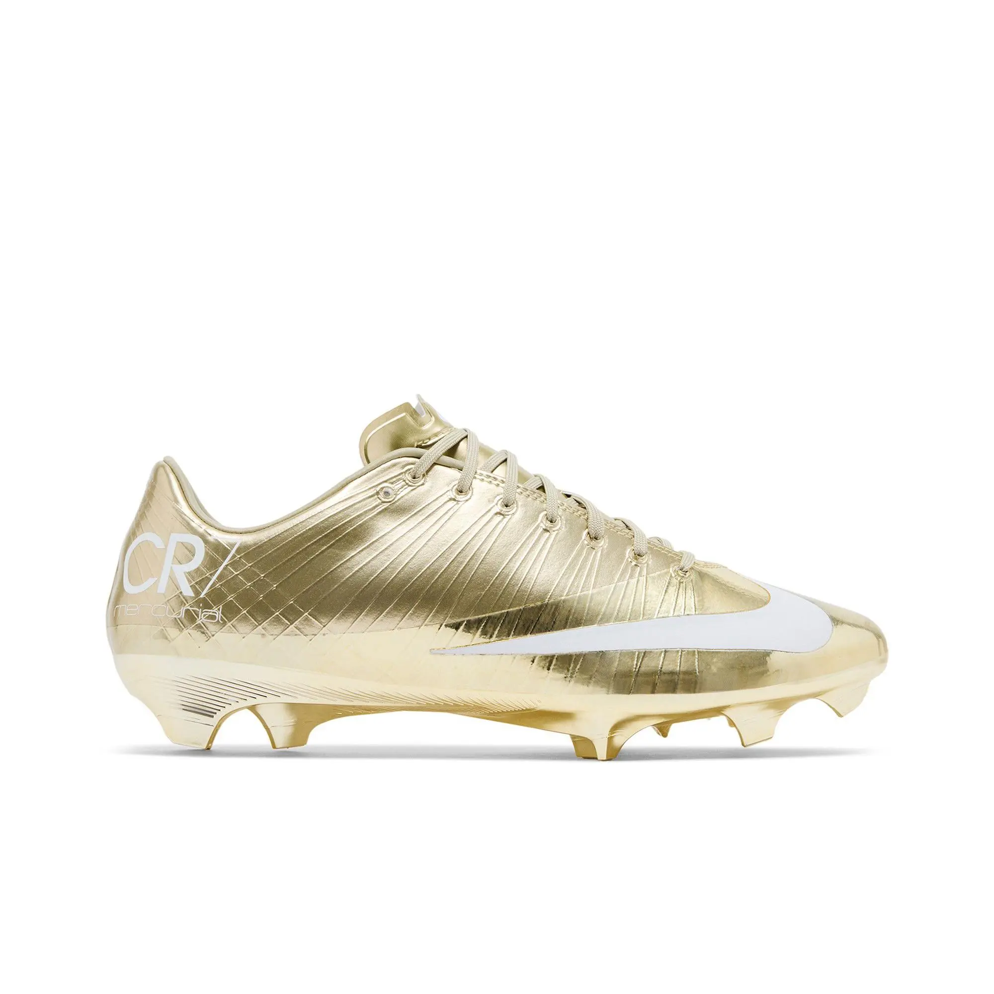 Cristiano Ronaldo x Nike Mercurial Superfly 1 RGN 'Metallic Gold Star' (Unisex) Metallic Gold Star/White football boots IQ2995 900