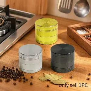 1.6inch Mini Manual Pepper Mill Peppercorn Dry Spice Grinder Metallic Color Engraved Option Compact Kitchen Seasoning Tool Home Cooking Meal Prep Kitchen Gadgets Kitchenware