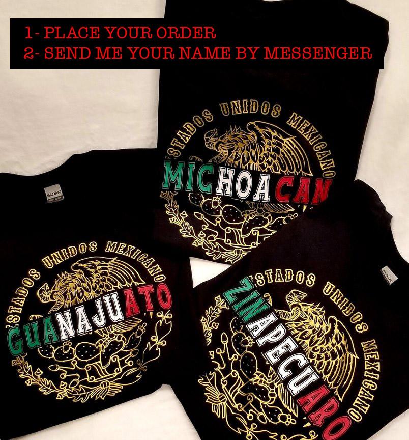 Mexico Flag Custom Name Tee, Personalized Mexican Short Sleeve For Family Matching Outfits