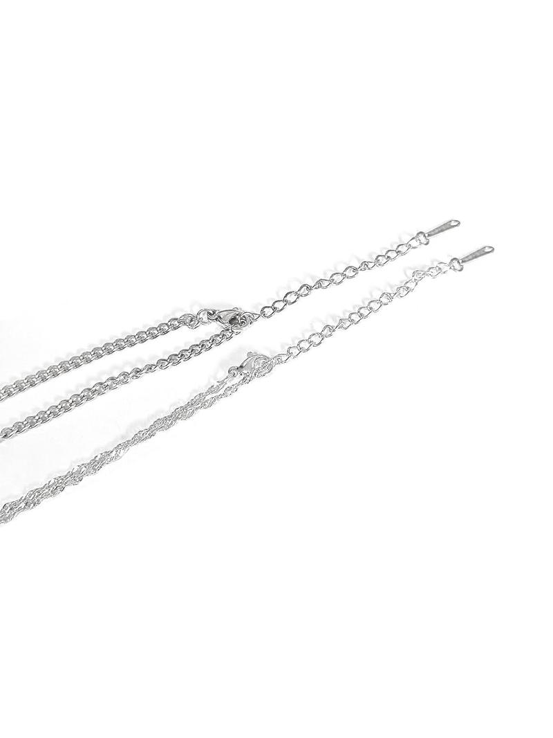 Heart Shaped Pendant Necklace Set, Fashion Jewelry for Party, Daily Clothing Decor, Trendy All-match & Exquisite Jewelry for Birthday Gift, Love Heart Necklace, Daily Wear Necklace