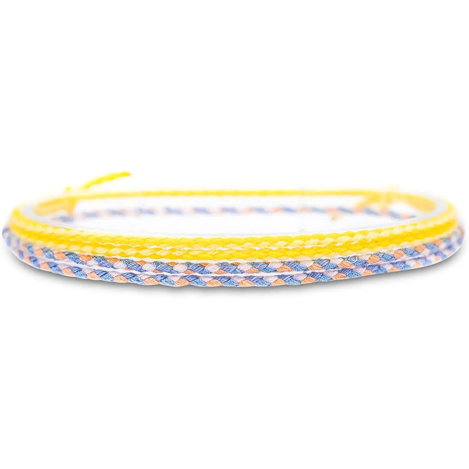 2 count Wave String Ankle Bracelets for Women  & Adjustable Thin Braided Anklet Surfer Boho Ankle Bracelet Set of 2 Beach Accessories