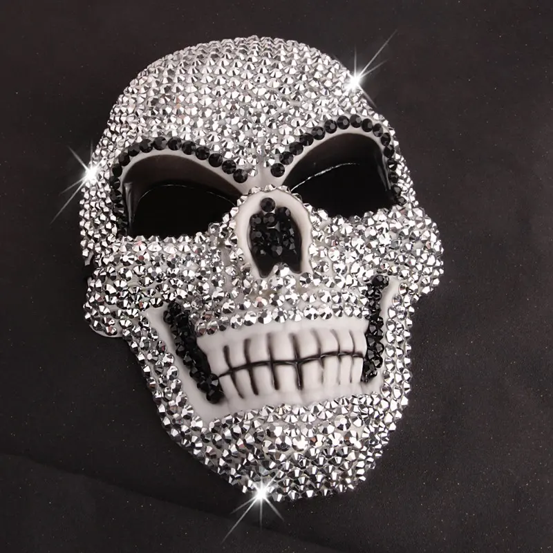 New Rhinestone-Encrusted Masks Popular in Europe and America, Stylish Masks for Halloween Balls and Parties, Mask Cosplay