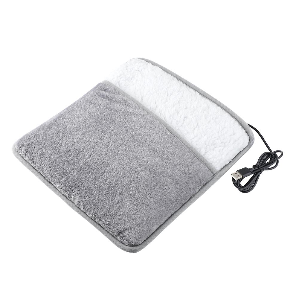 Electric Foot Warmer Heated Pad, Heater Machine, Washable Flannel Heating Mat, Comfortable Home Relaxation & Warmth Partner, Ideal for Cold Weather