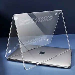 Crystal Clear Hard Shell Protective Case for Macbook Air 13 Inch, Anti-Scratch, Compatible with M5 M4 M3 M2, A3449 A3240 A3113 A2681, Laptop Cover