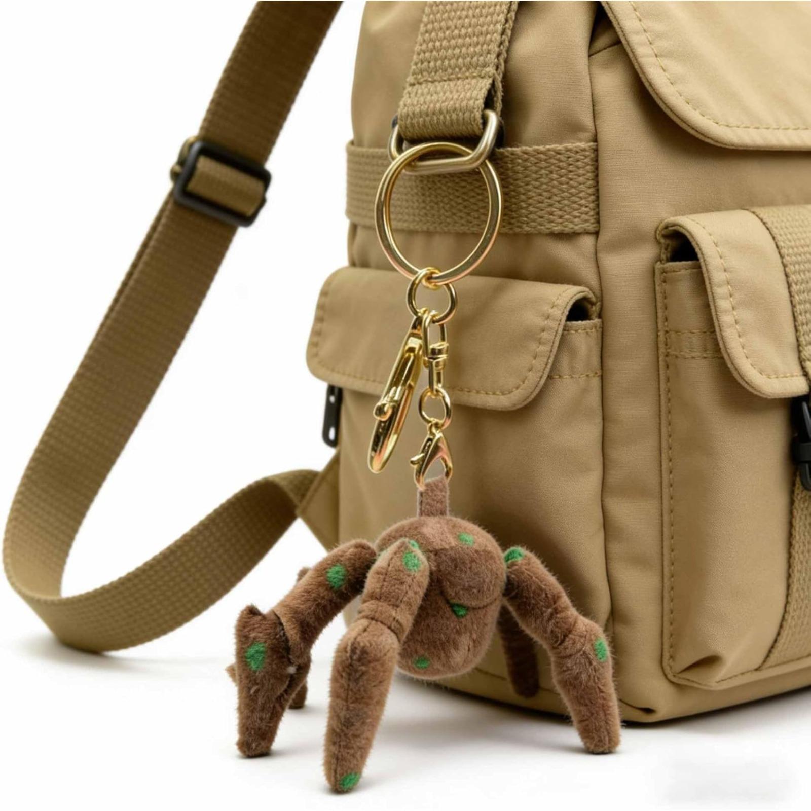 Project Hail Mary Rocky Keychain,Moive Merch for Sci-Fi Fans,Portable Key Ring Novelty Backpack Charm for Keys Bags