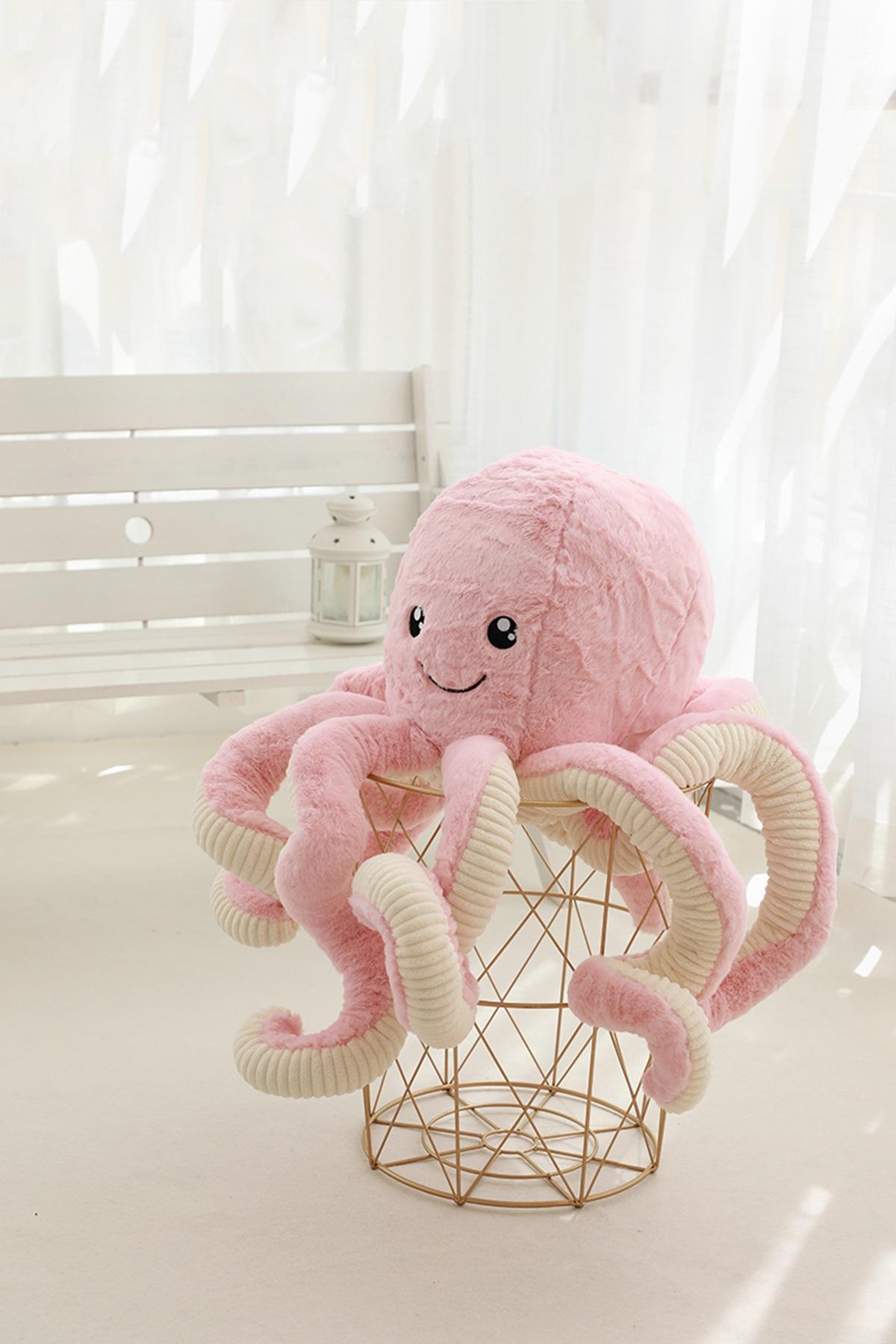 Octopus Plush Toy, Cartoon Rabbit Plush, Cuddly Cat & Hamster Stuffed Animals |   Cute Collectible Festival & Birthday Gifts, Sensory Huggable Toys