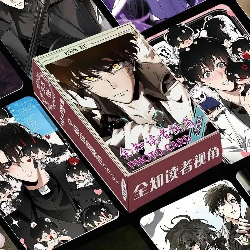 2026 new hot item 55PCS Omniscient Reader Viewpoint Po Cards Set Anime Manhwa Characters Lomo Cards Double-Sided Prints for Fans