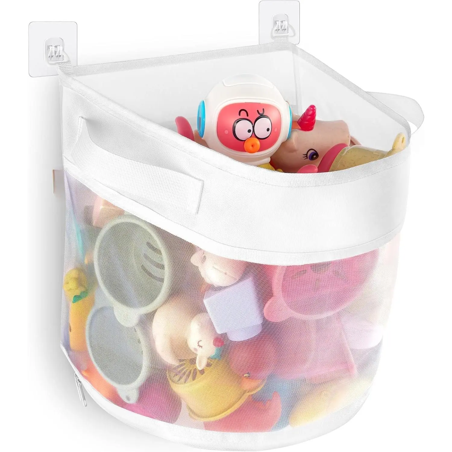 Bath  Organizer,4 Gallons Bathtub  Storage Organizer | Quick Access Bath  Holder For Bathtub, Organizer,Quick Dry  For Tub,Mesh Shower