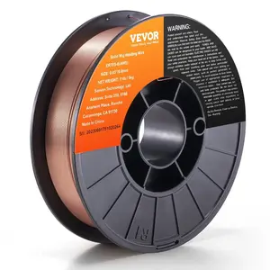 VEVOR Solid MIG Welding Wire, ER70S - 6 0.035 - inch 11LBS with Low Splatter and High Levels of Deoxidizers for All Position Gas Welding