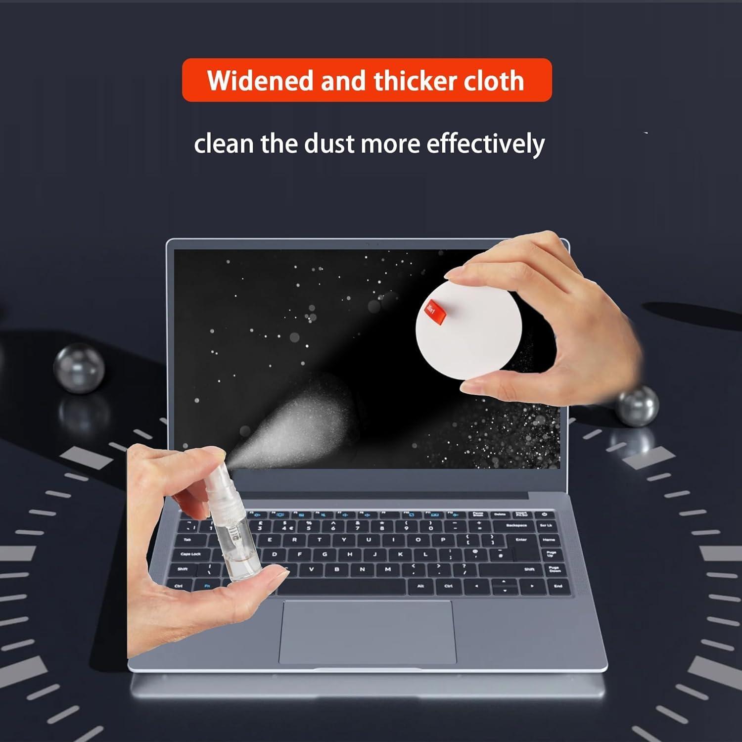 Multifunctional Digital Cleaning Kit, 1 Set Phone Hole Slot Cleaning Brush, Earphone Cleaning Pen, Laptop Keyboard Cleaning Tool Set