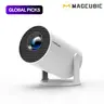Magcubic HY300Pro Android 14 Projector , Dual WiFi6 290ANSI Allwinner H726 BT5.4 1080P 1280*720P Portable Audio Projector, Multifunctional Projector for Home Cinema, Outdoor, Movie Night, Gift Android System Projector #GLOBAL PICKS