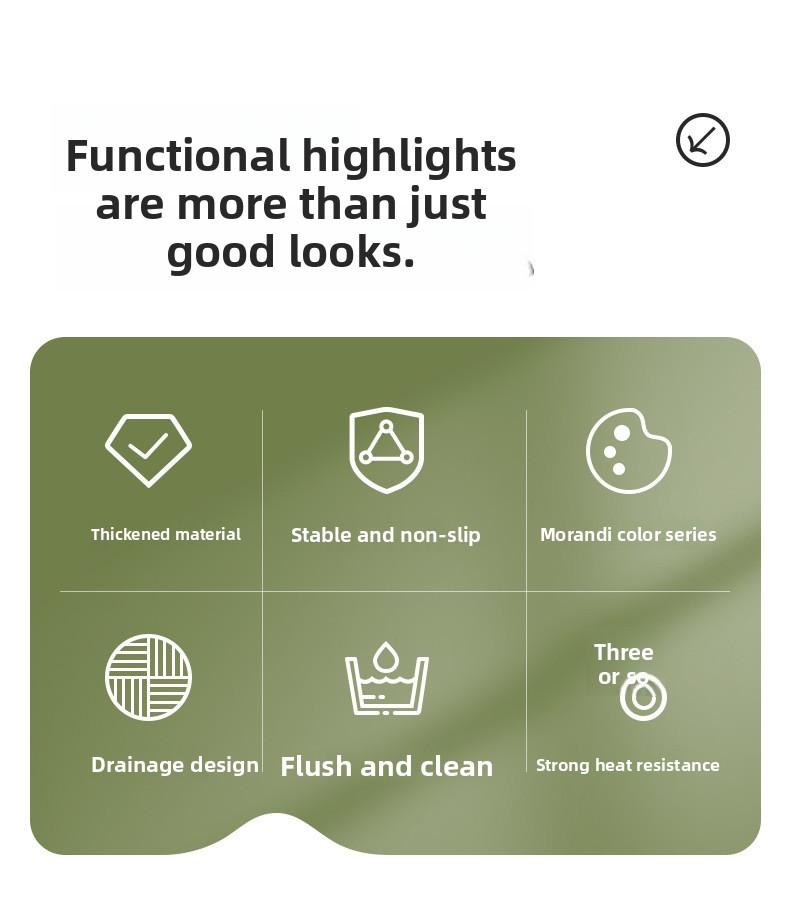 Silicone tea cup mat, bowl mat, table heat insulation mat