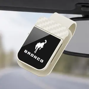 Bronco Car Eyeglass Holder, Scratch-Resistant and Anti-Slip, Stable Design, Practical Interior Decoration, High Appearance Level