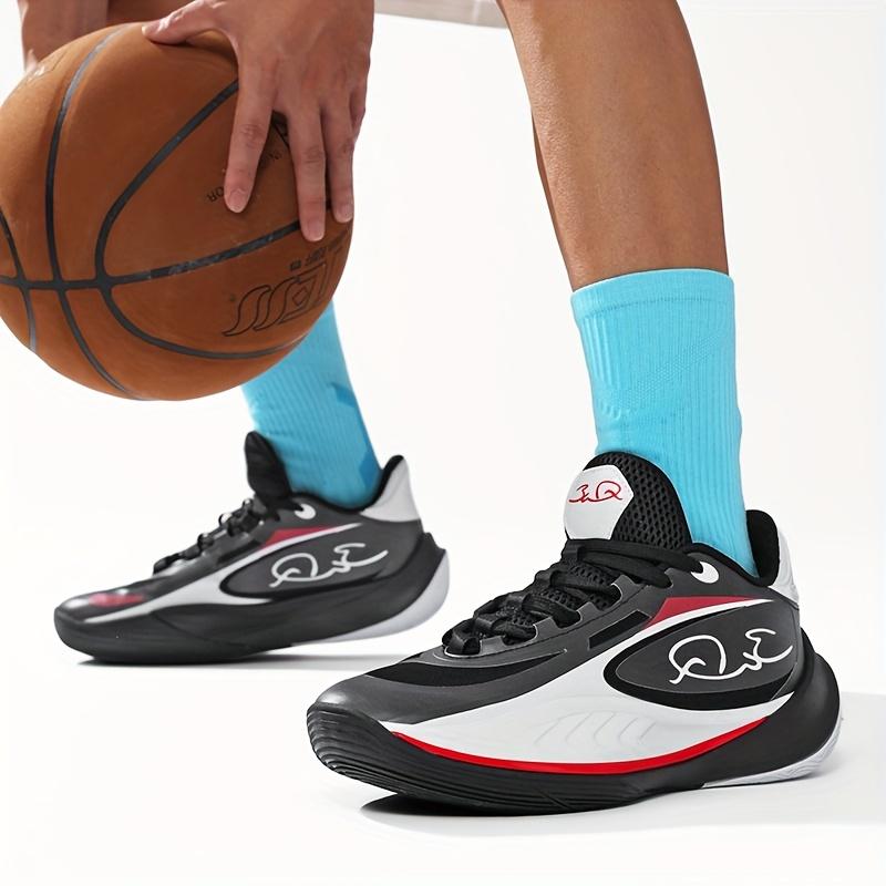 (New)[sneakers] Adult White Basketball Shoes Suitable for Both Indoor And Outdoor Sports, Ideal for Men'S Dunking.Also Available in Large Sizes for Women, Perfect for Team Training And Competitions