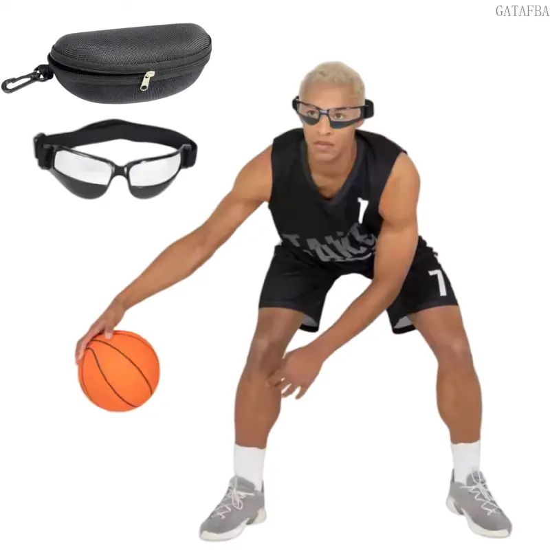 Anti-distraction Basketball Dribbling Goggles, Anti-head-down Training Auxiliary Equipment for Basketball Practice