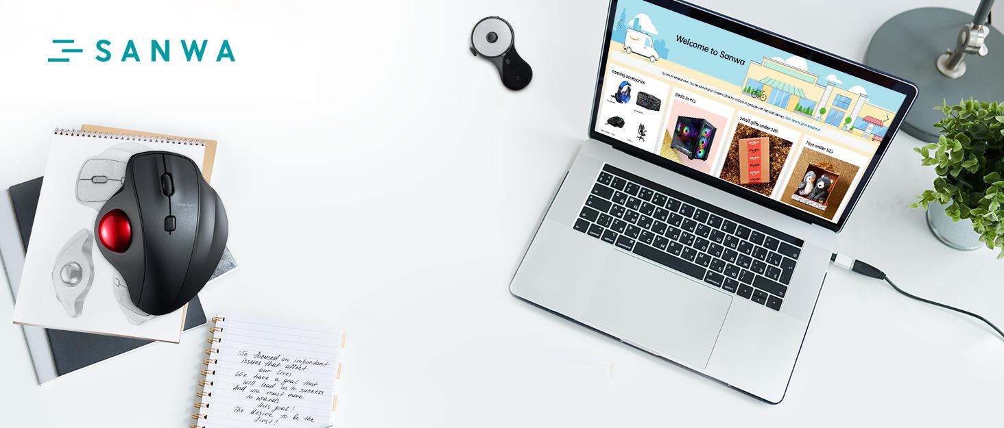 Multi-Device Bluetooth Keyboard With Touchpad, Rechargeable Keypad With Trackpad For Laptop, Desktop Computer, PC, iPad, iPhone, Tablet-Compatible With MacBook, Windows, Android, iOS, White