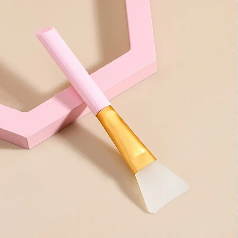 Soft Silicone Mask Brush for Clay, Charcoal, and Mixed Masks, Easy Application, Suitable for All Skin Types, 1 Piece Set, Silicone Face Brush